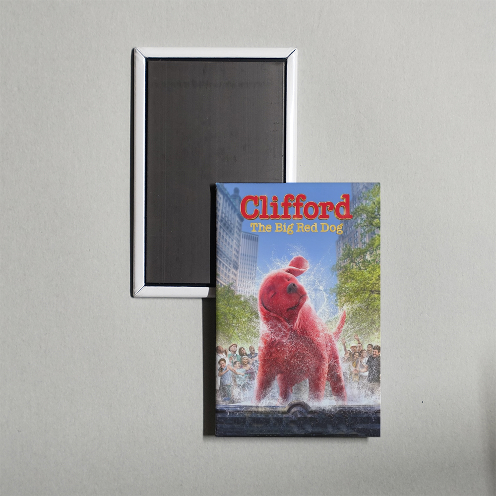 Clifford the Big Red Dog Mini Movie Fridge Magnet
