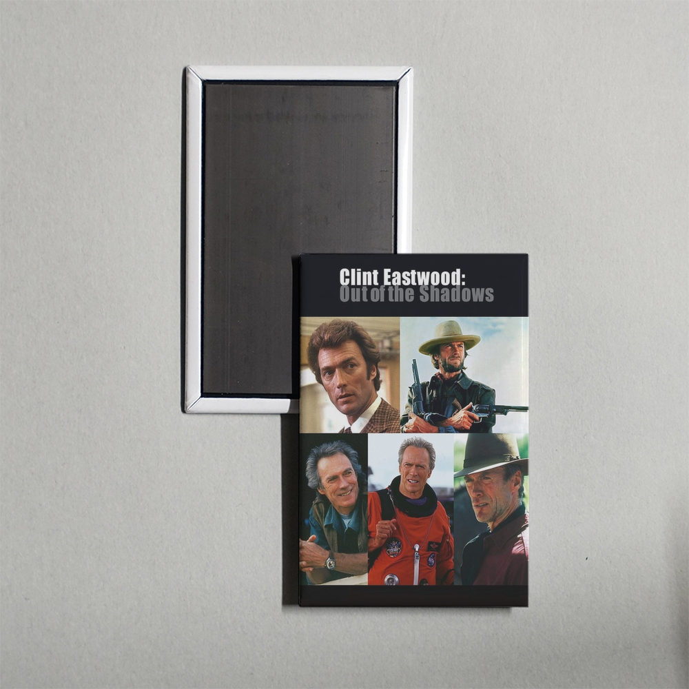 Clint Eastwood Out of the Shadows Mini Movie Fridge Magnet