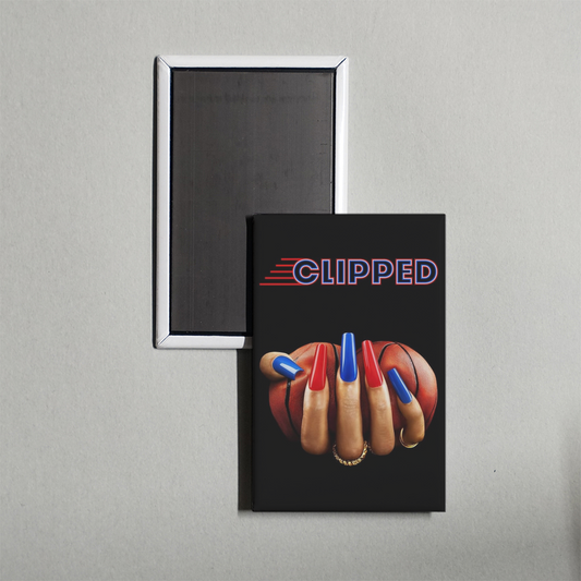 Clipped TV Show Fridge Magnet
