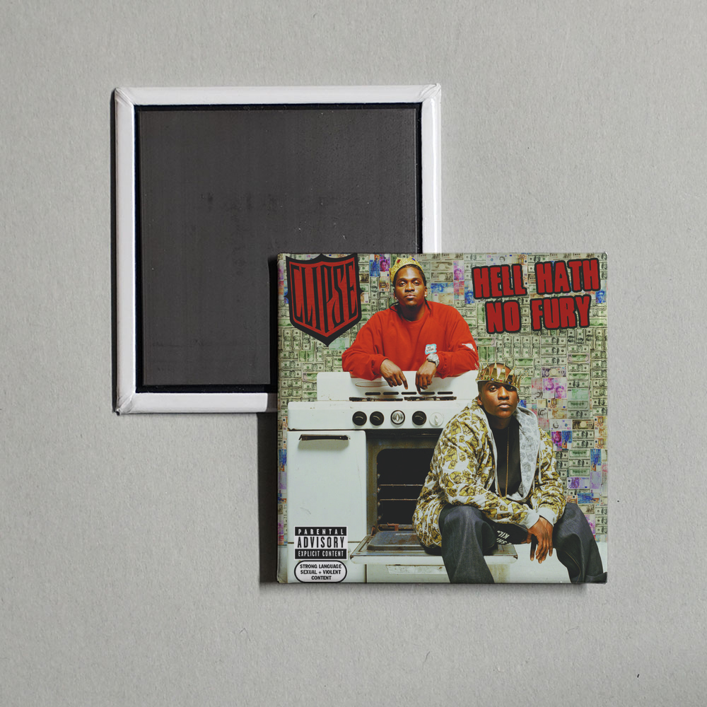 Clipse - Hell Hath No Fury Album Cover Fridge Magnet