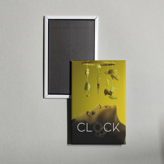Clock Mini Movie Fridge Magnet