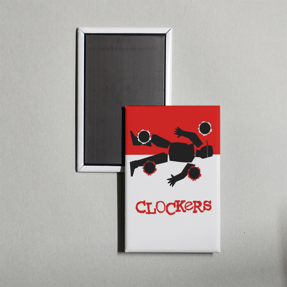 Clockers Mini Movie Fridge Magnet