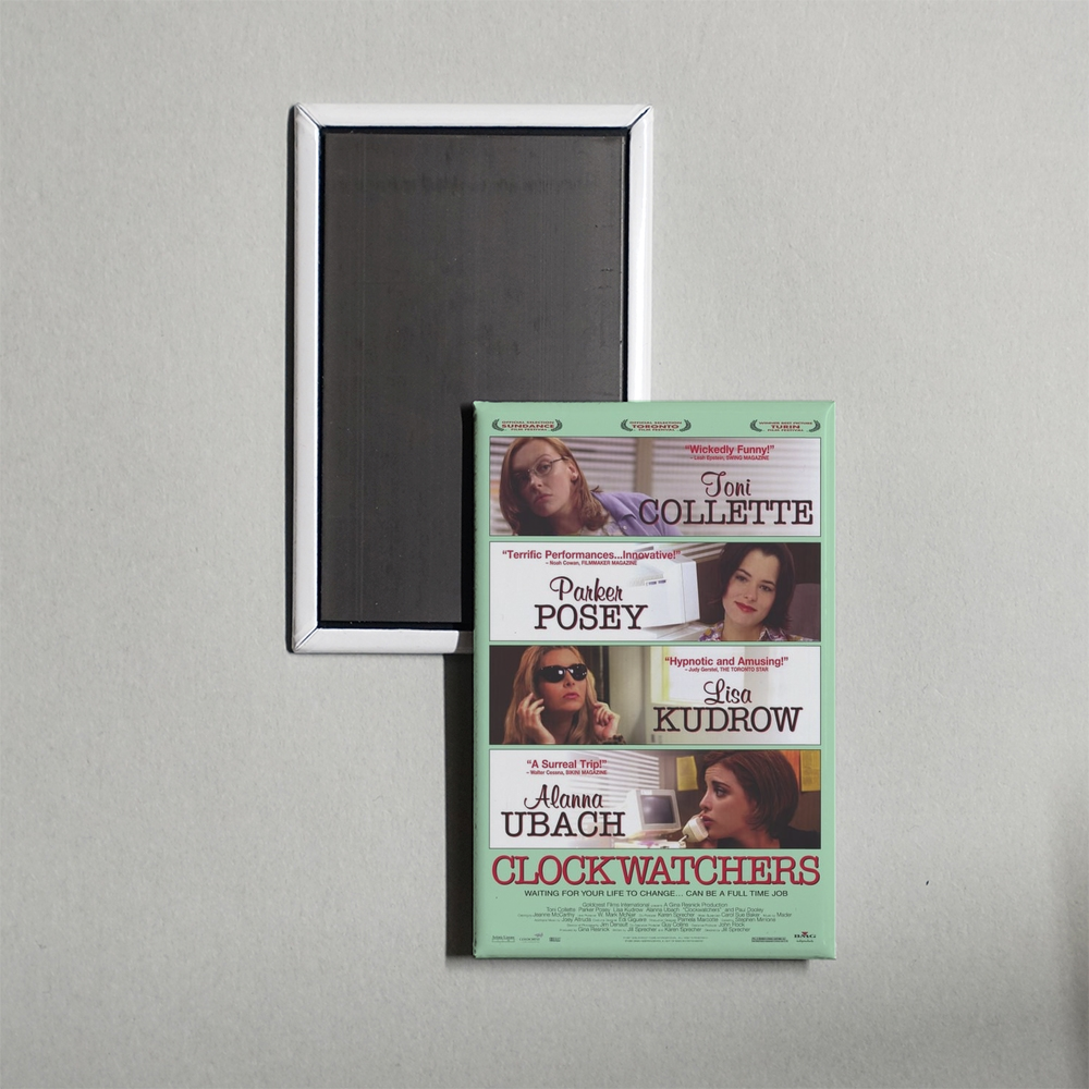 Clockwatchers Mini Movie Fridge Magnet