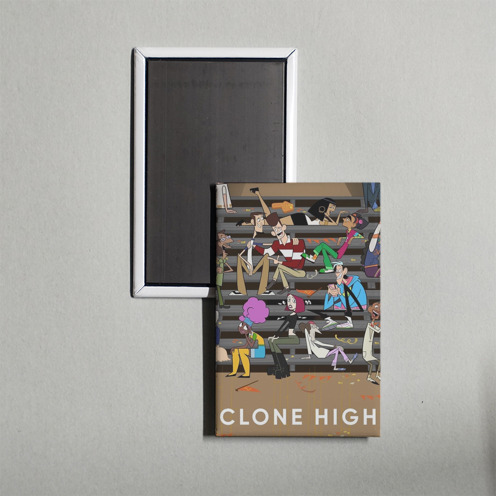 Clone High TV Show Fridge Magnet