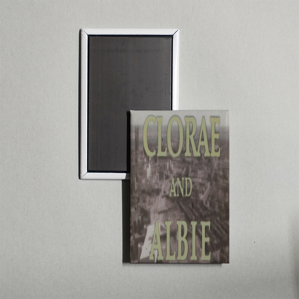 Clorae and Albie Mini Movie Fridge Magnet