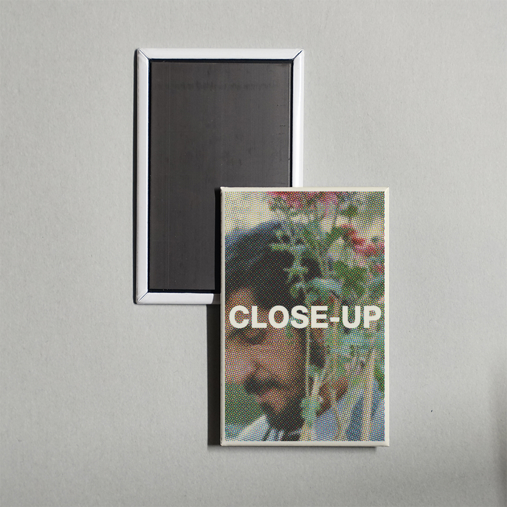 Close-Up Mini Movie Fridge Magnet