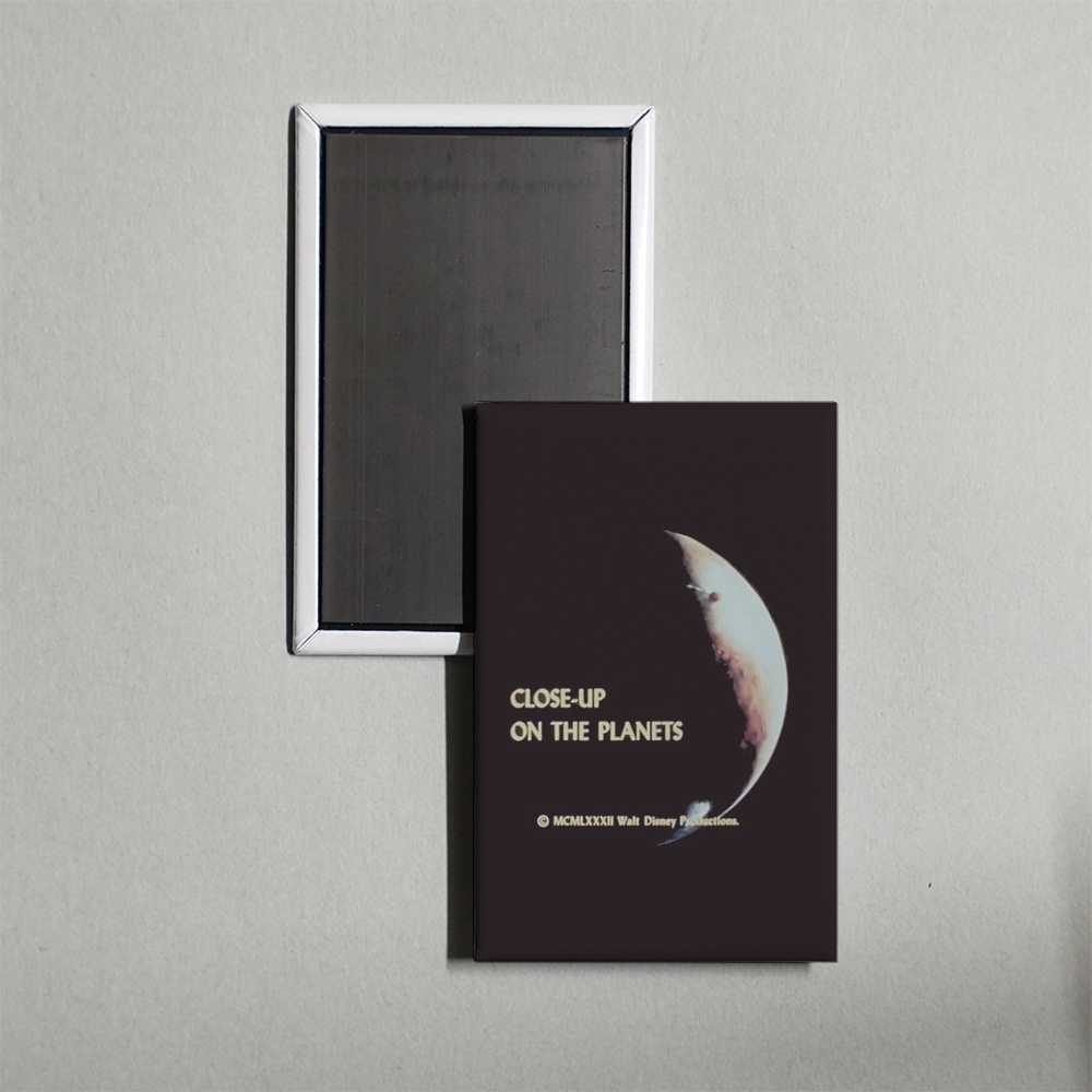 Close-Up on Planets Mini Movie Fridge Magnet