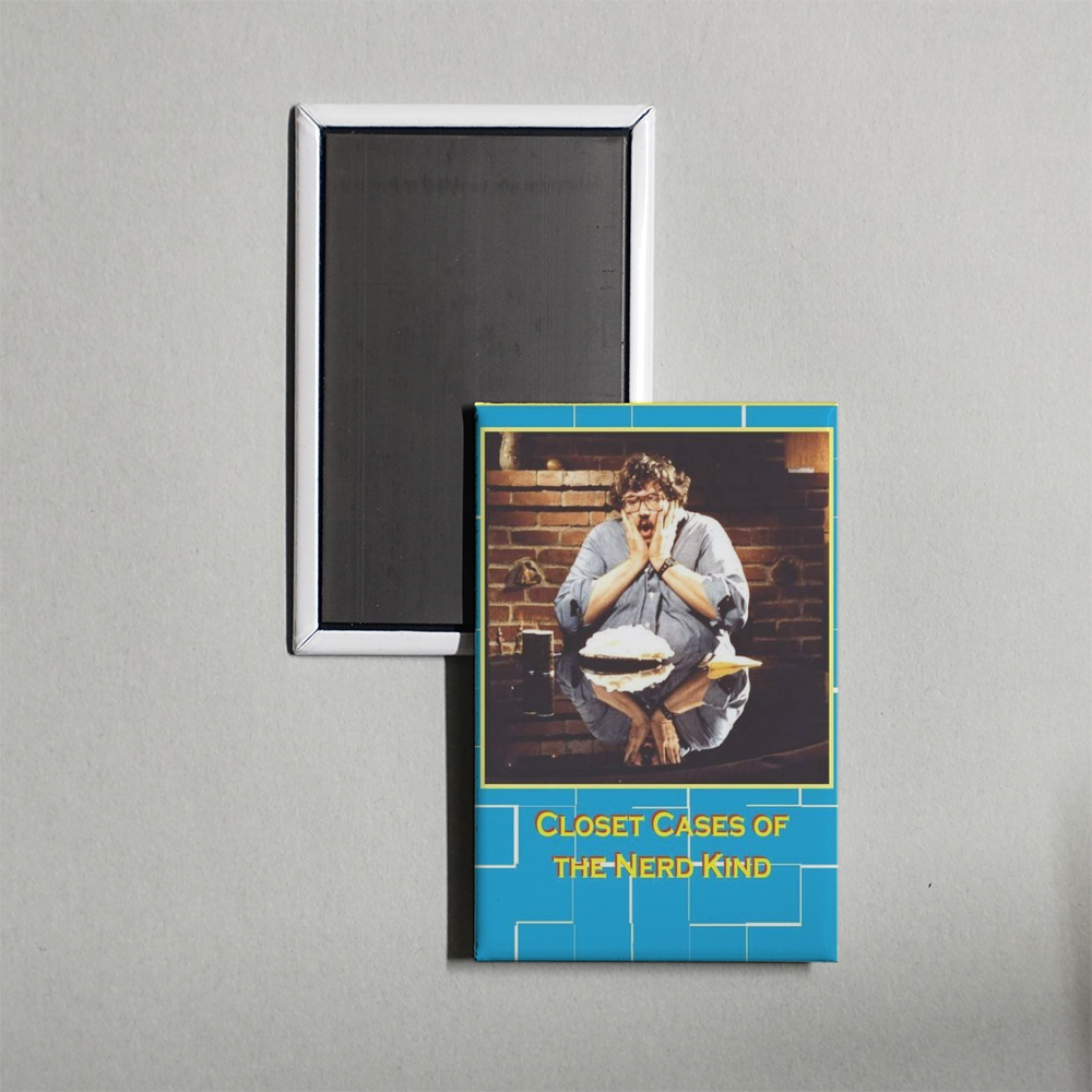 Closet Cases of the Nerd Kind Mini Movie Fridge Magnet
