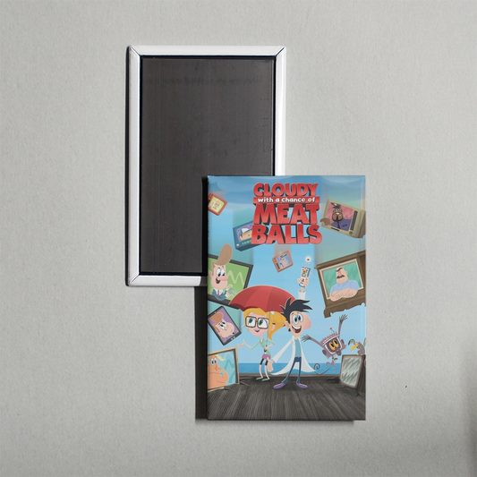 Cloudy with a Chance of Meatballs TV Show Fridge Magnet
