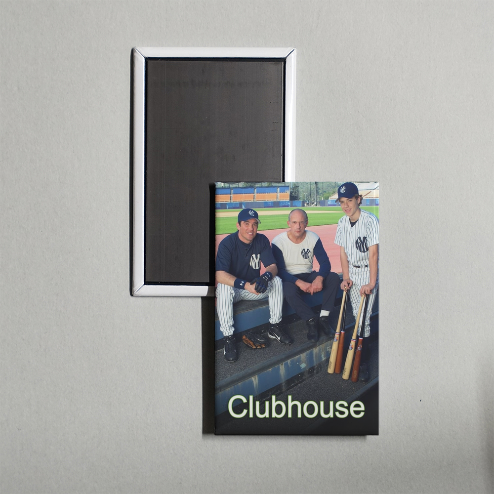 Clubhouse TV Show Fridge Magnet