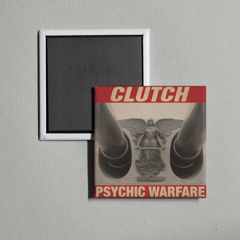 Clutch - Psychic Warfare Album Cover Fridge Magnet