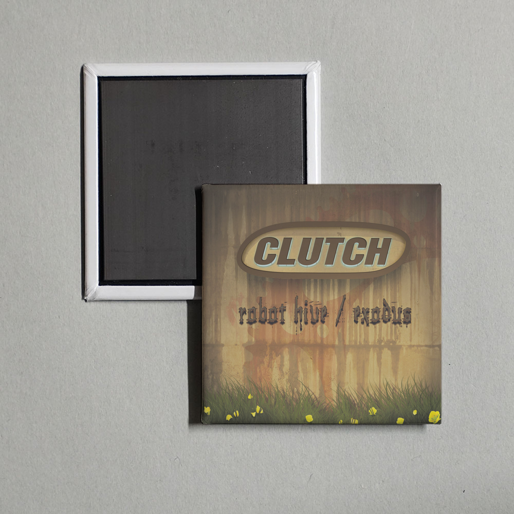 Clutch - Robot HiveExodus (Bonus Track Version) Album Cover Fridge Magnet