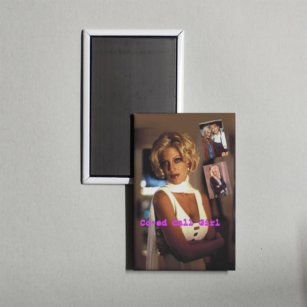Co-ed Call Girl Mini Movie Fridge Magnet