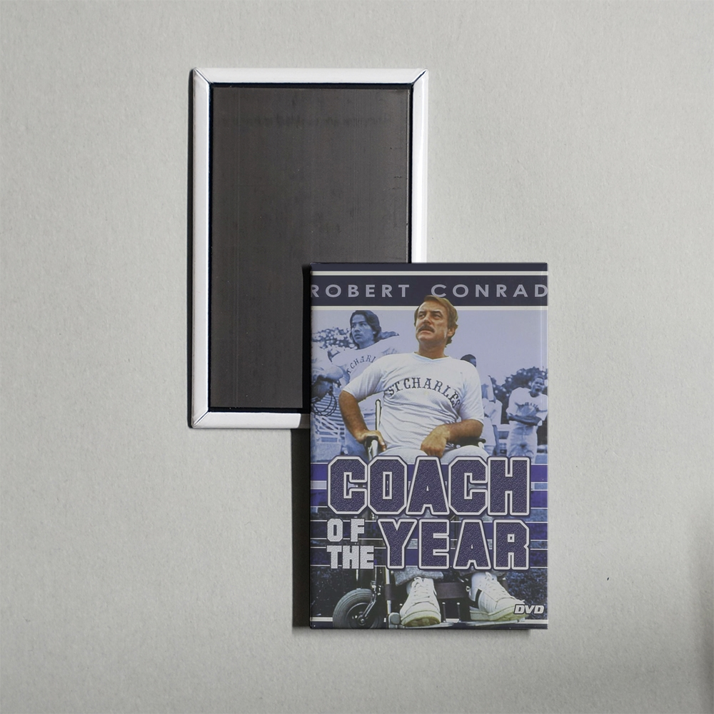Coach of the Year Mini Movie Fridge Magnet