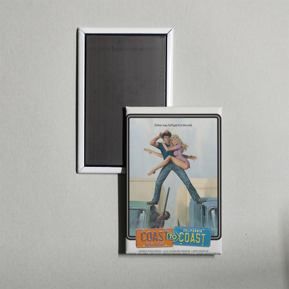 Coast to Coast Mini Movie Fridge Magnet