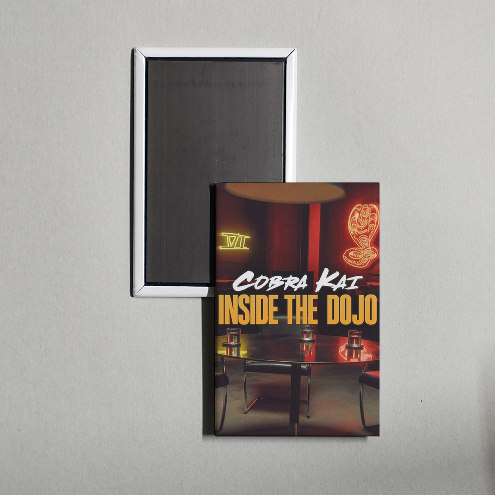 Cobra Kai Inside the Dojo TV Show Fridge Magnet