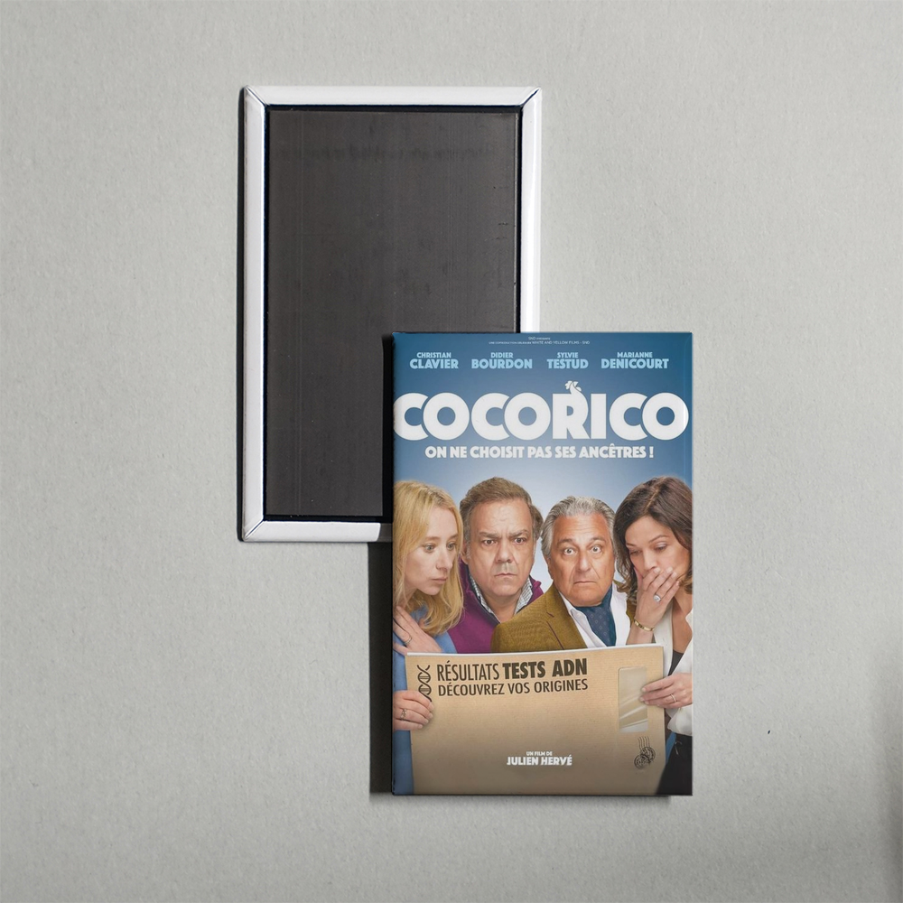 Cocorico Mini Movie Fridge Magnet
