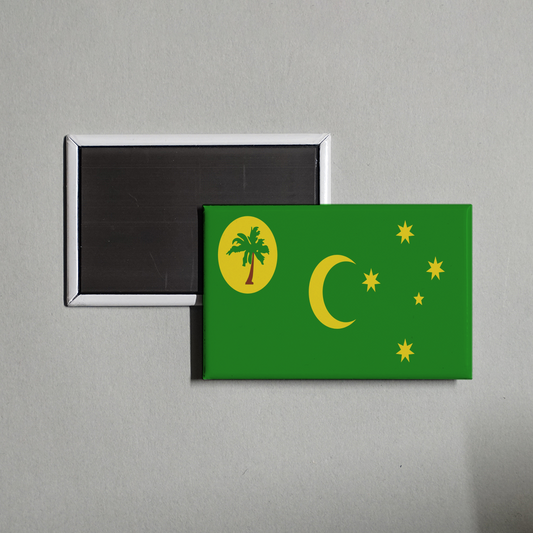 Cocos Islands Flag Fridge Magnet