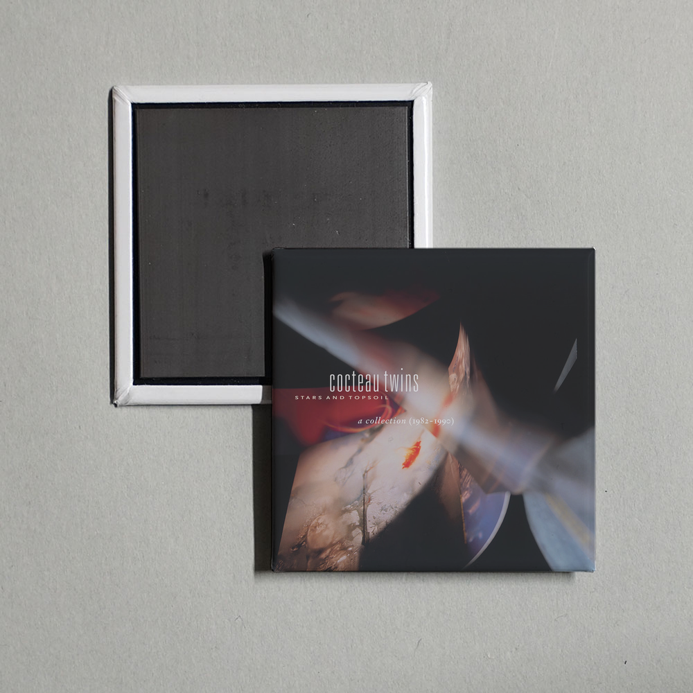 Cocteau Twins - Stars And Topsoil - A Collection 1982-1990 Album Cover Fridge Magnet