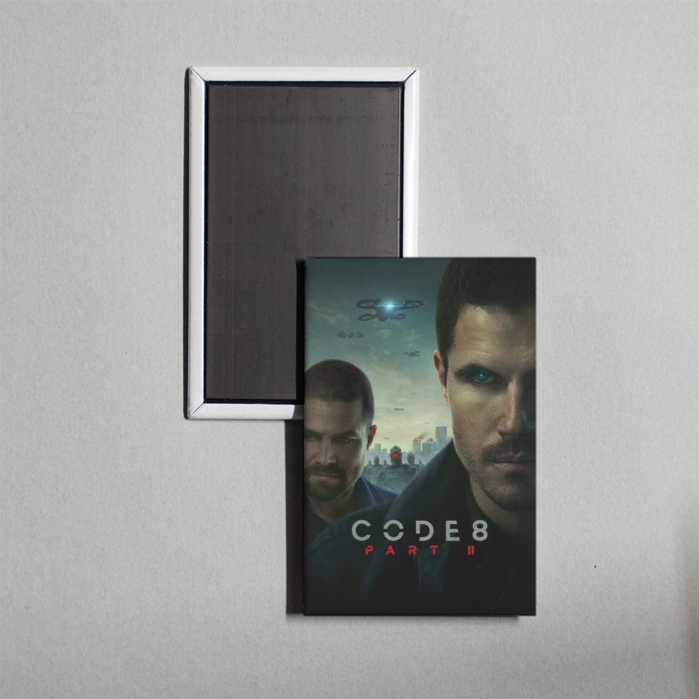 Code 8 Part II Mini Movie Fridge Magnet