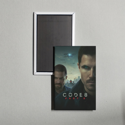 Code 8 Part II Mini Movie Fridge Magnet