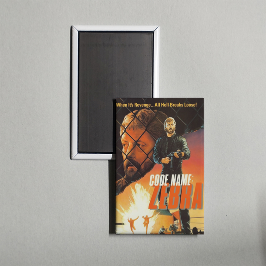Code Name Zebra Mini Movie Fridge Magnet