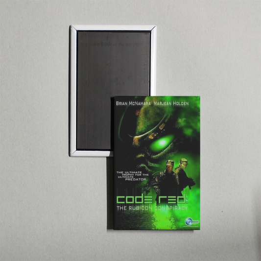 Code Red The Rubicon Conspiracy Mini Movie Fridge Magnet
