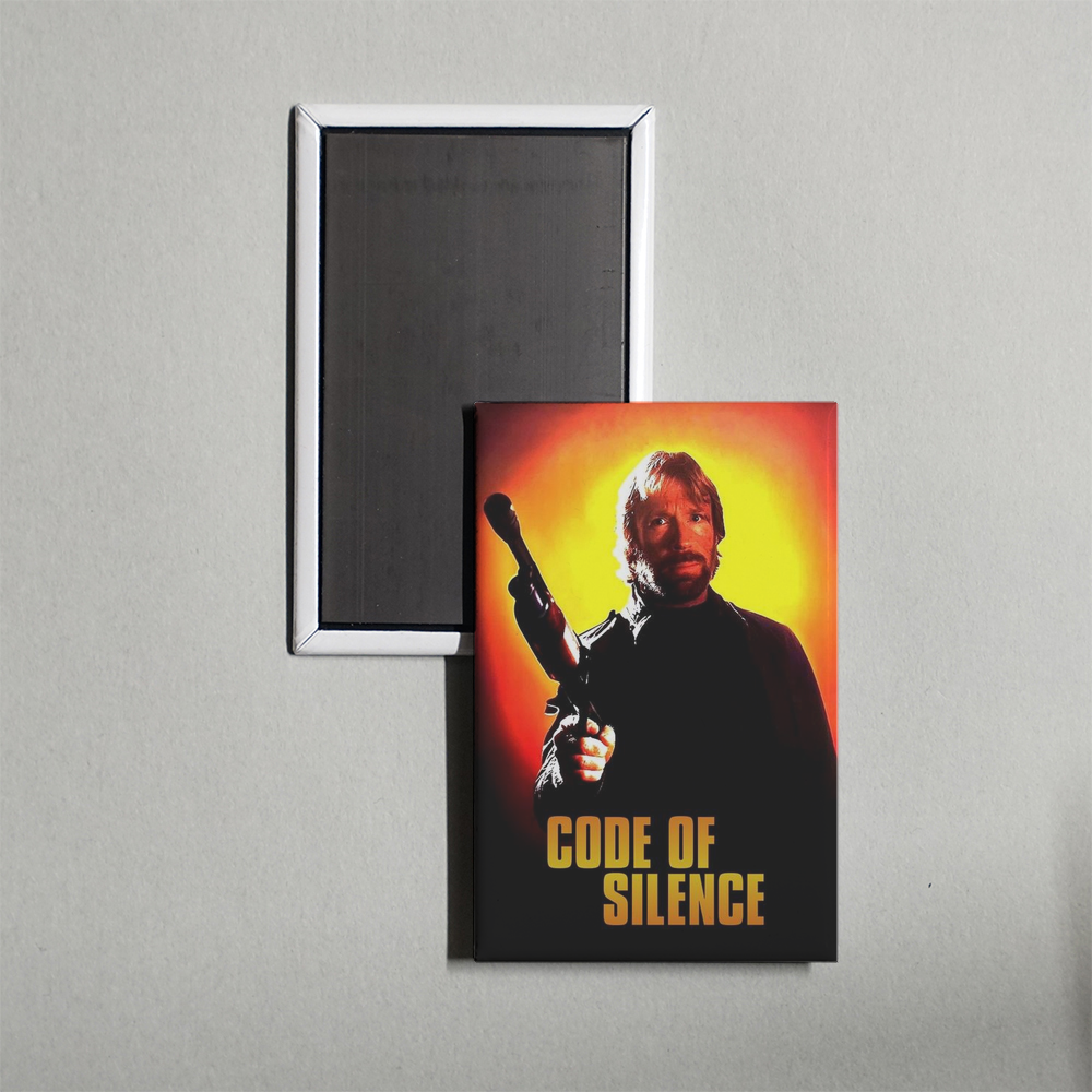Code of Silence Mini Movie Fridge Magnet