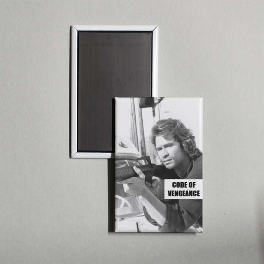 Code of Vengeance Mini Movie Fridge Magnet