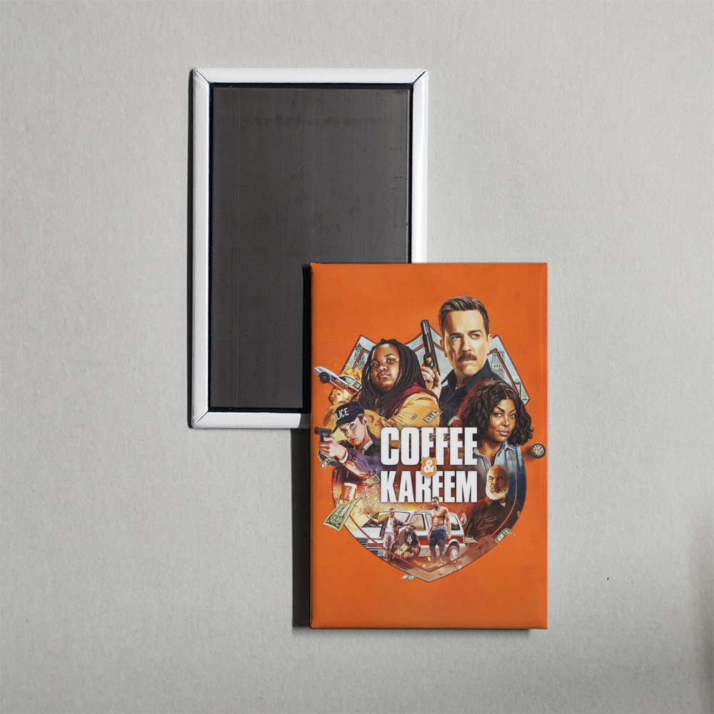 Coffee & Kareem Mini Movie Fridge Magnet