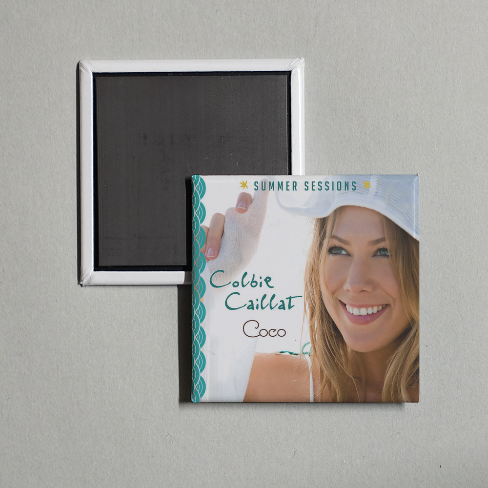 Colbie Caillat - Coco - Summer Sessions Album Cover Fridge Magnet