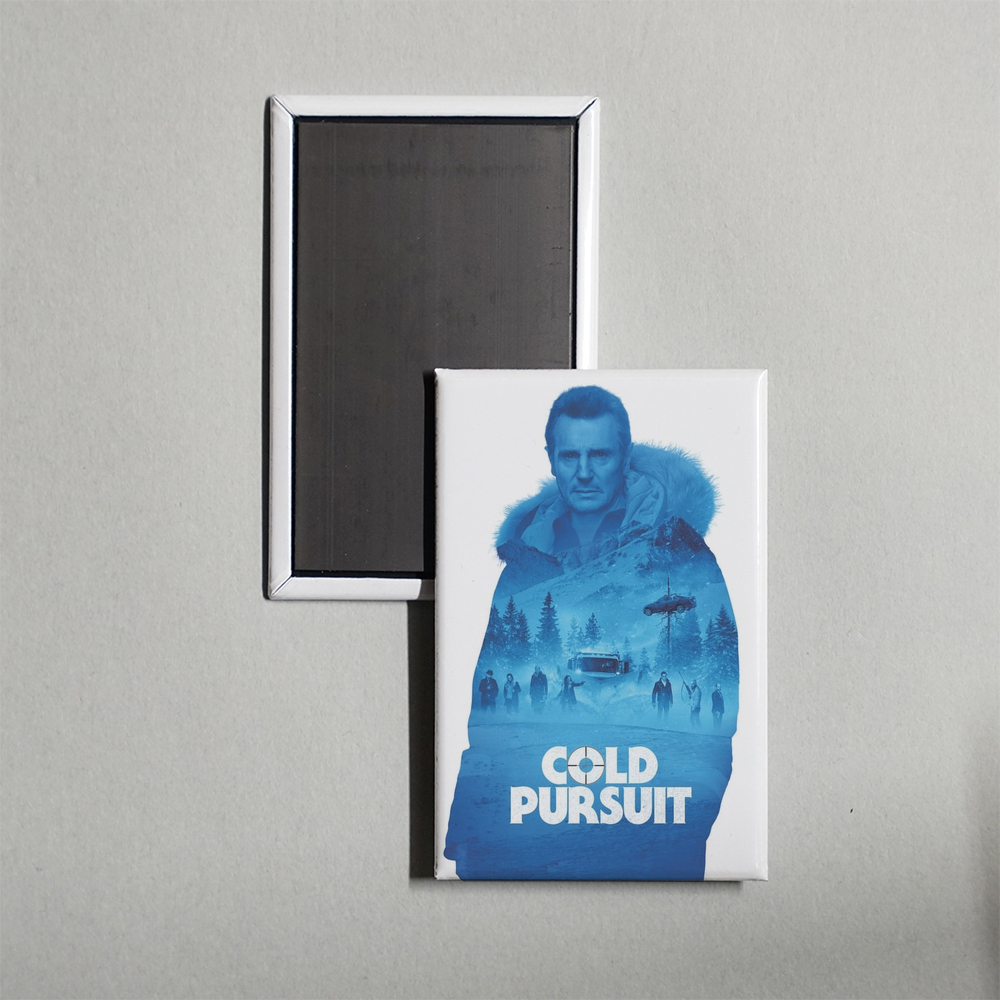 Cold Pursuit Mini Movie Fridge Magnet