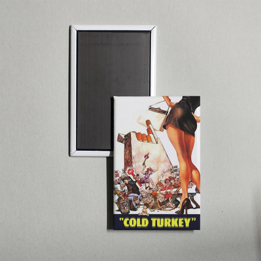 Cold Turkey Mini Movie Fridge Magnet