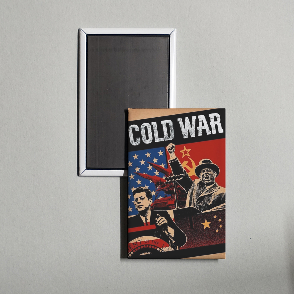 Cold War TV Show Fridge Magnet