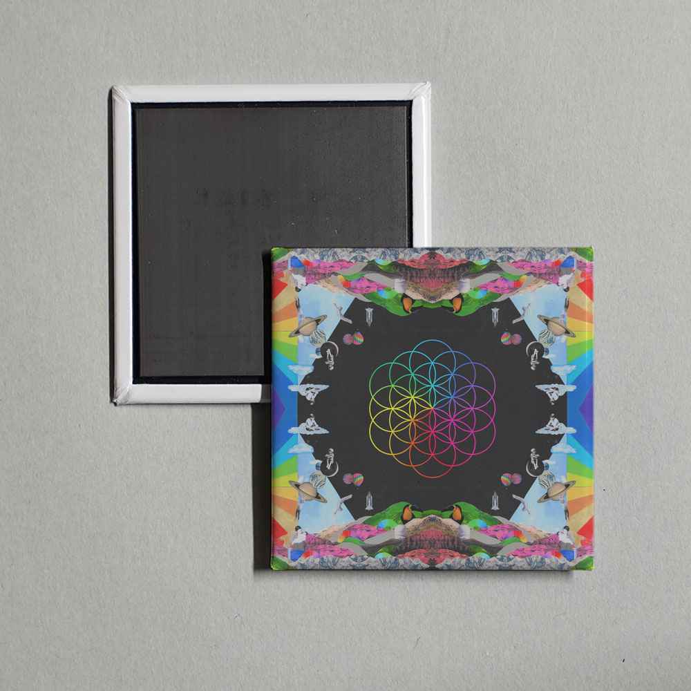 Coldplay - A Head Full of Dreams Album Cover Fridge Magnet