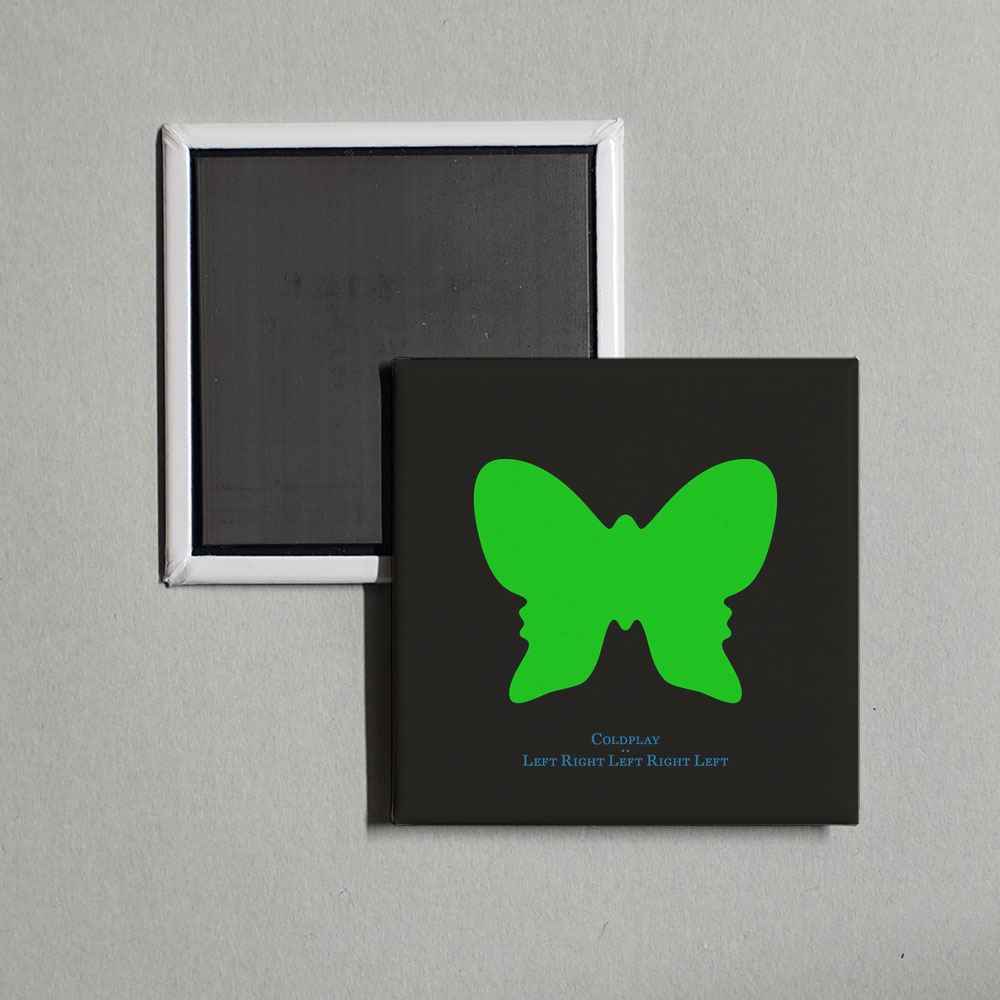 Coldplay - LeftRightLeftRightLeft (Live) Album Cover Fridge Magnet