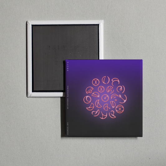 Coldplay - My Universe (David Guetta Remix) Album Cover Fridge Magnet