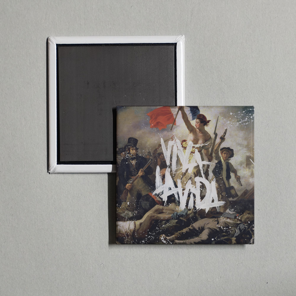 Coldplay - Viva La Vida (Prospekt's March Edition) Album Cover Fridge Magnet
