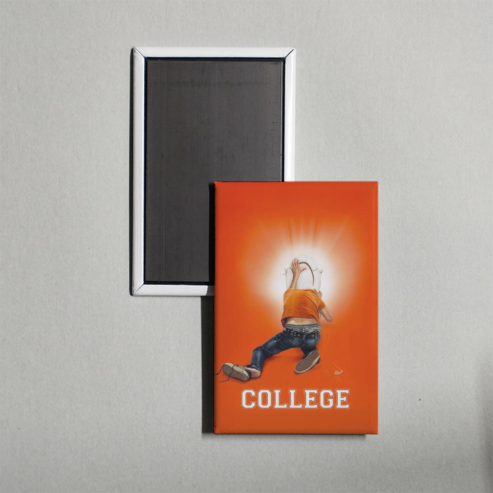 College Mini Movie Fridge Magnet
