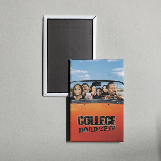 College Road Trip Mini Movie Fridge Magnet