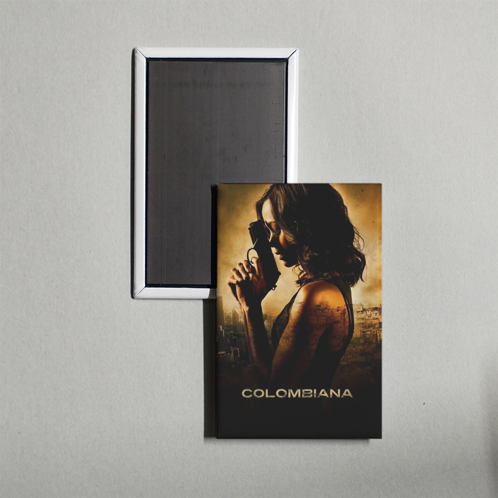 Colombiana Mini Movie Fridge Magnet