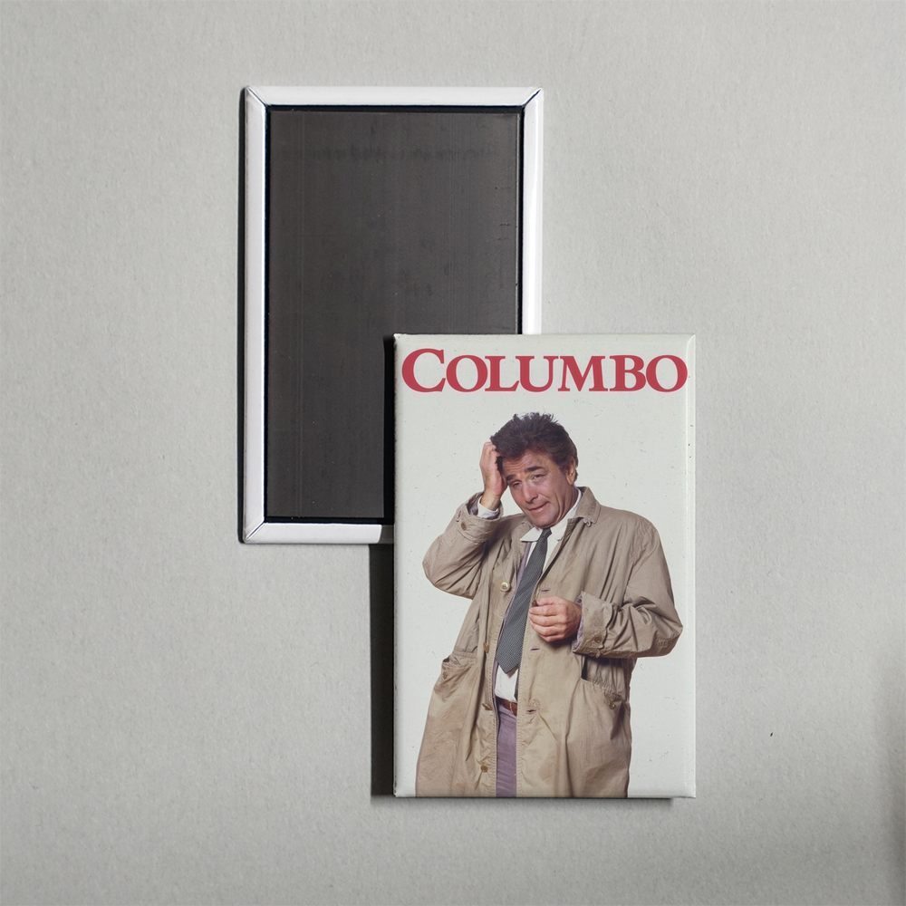 Columbo TV Show Fridge Magnet