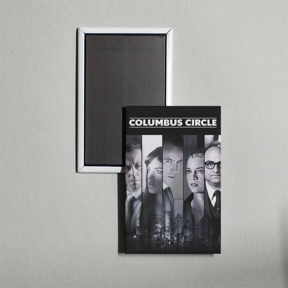 Columbus Circle Mini Movie Fridge Magnet