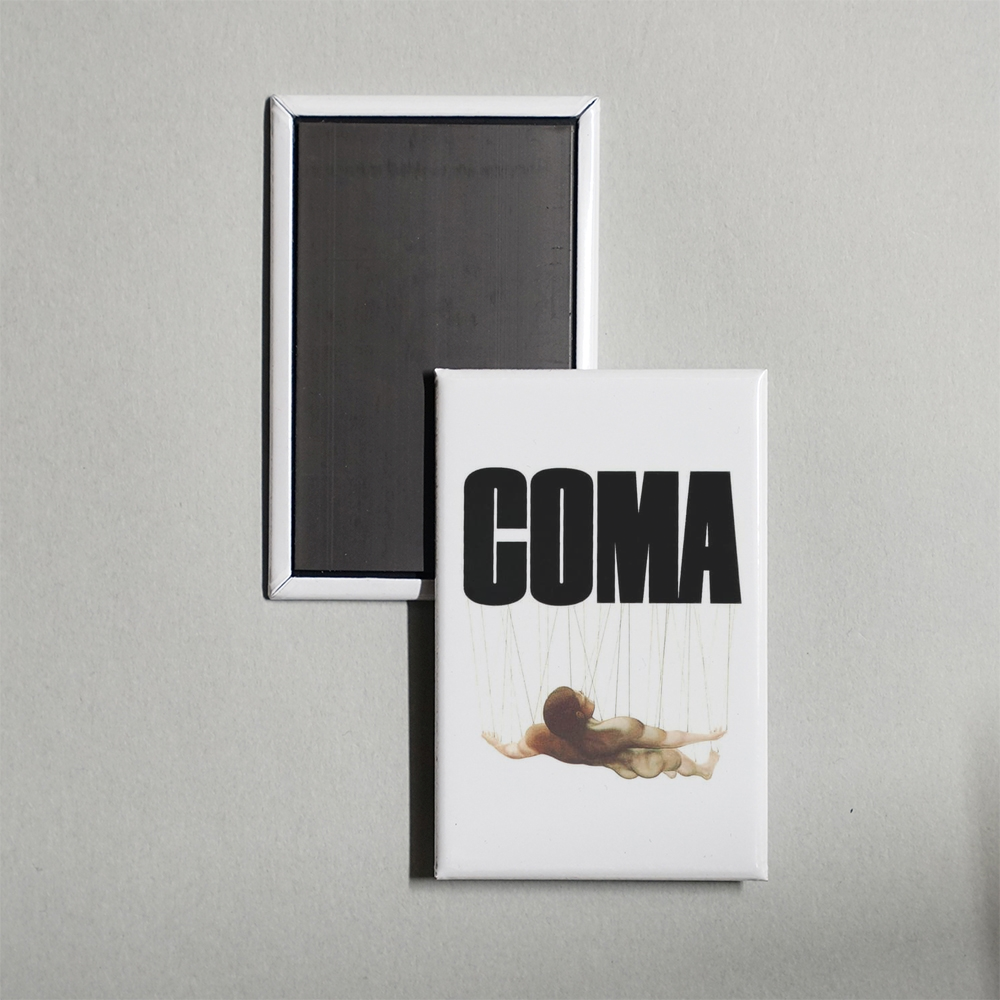 Coma Mini Movie Fridge Magnet
