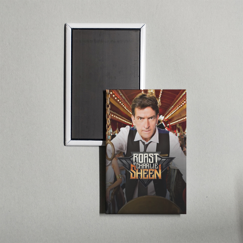 Comedy Central Roast of Charlie Sheen Mini Movie Fridge Magnet
