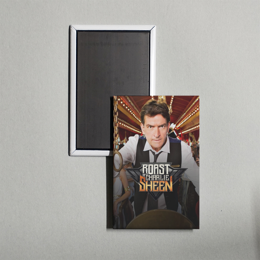 Comedy Central Roast of Charlie Sheen Mini Movie Fridge Magnet