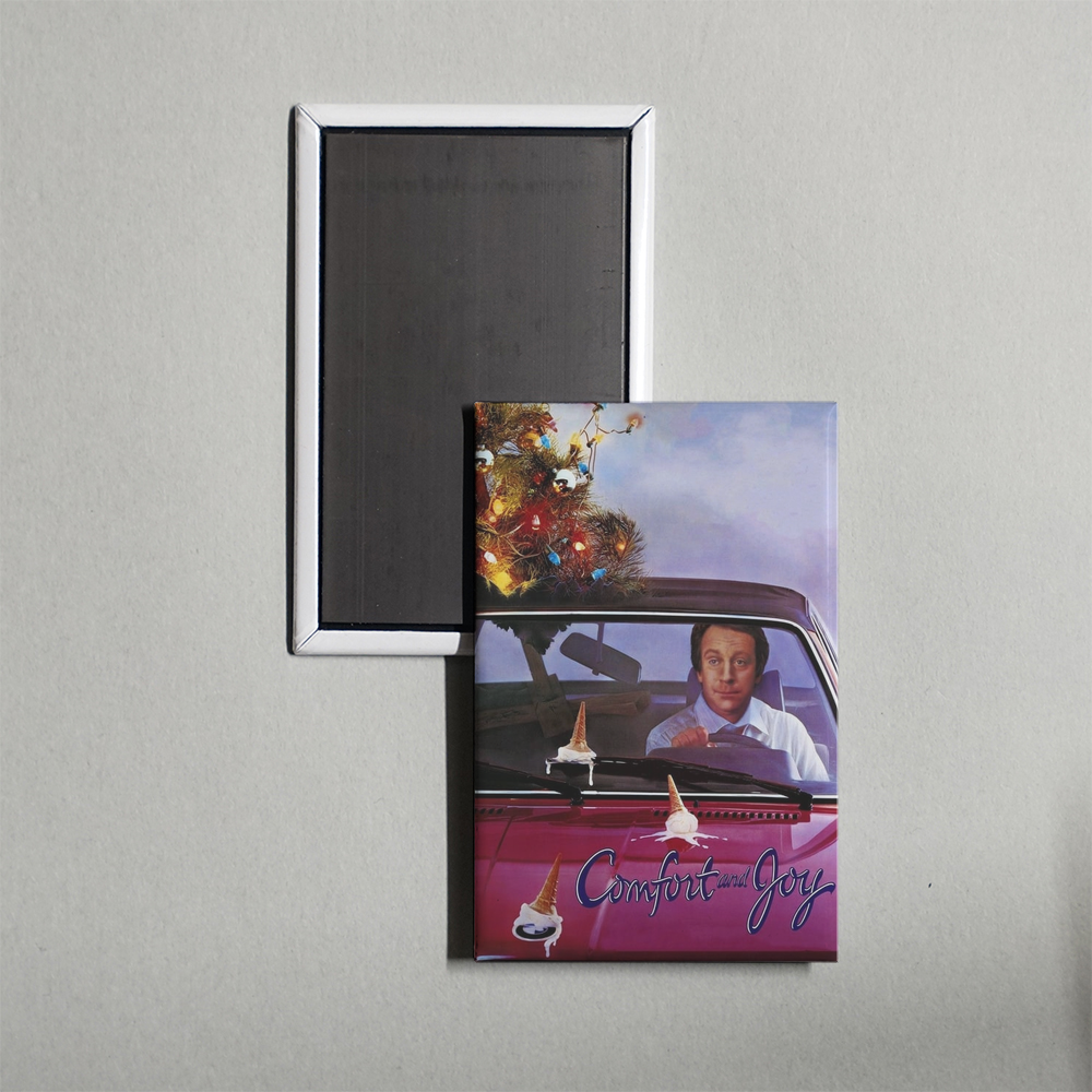 Comfort and Joy Mini Movie Fridge Magnet