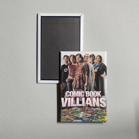 Comic Book Villains Mini Movie Fridge Magnet