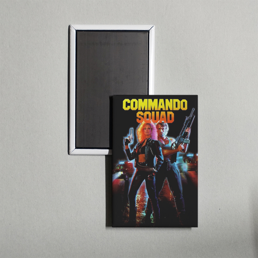 Commando Squad Mini Movie Fridge Magnet