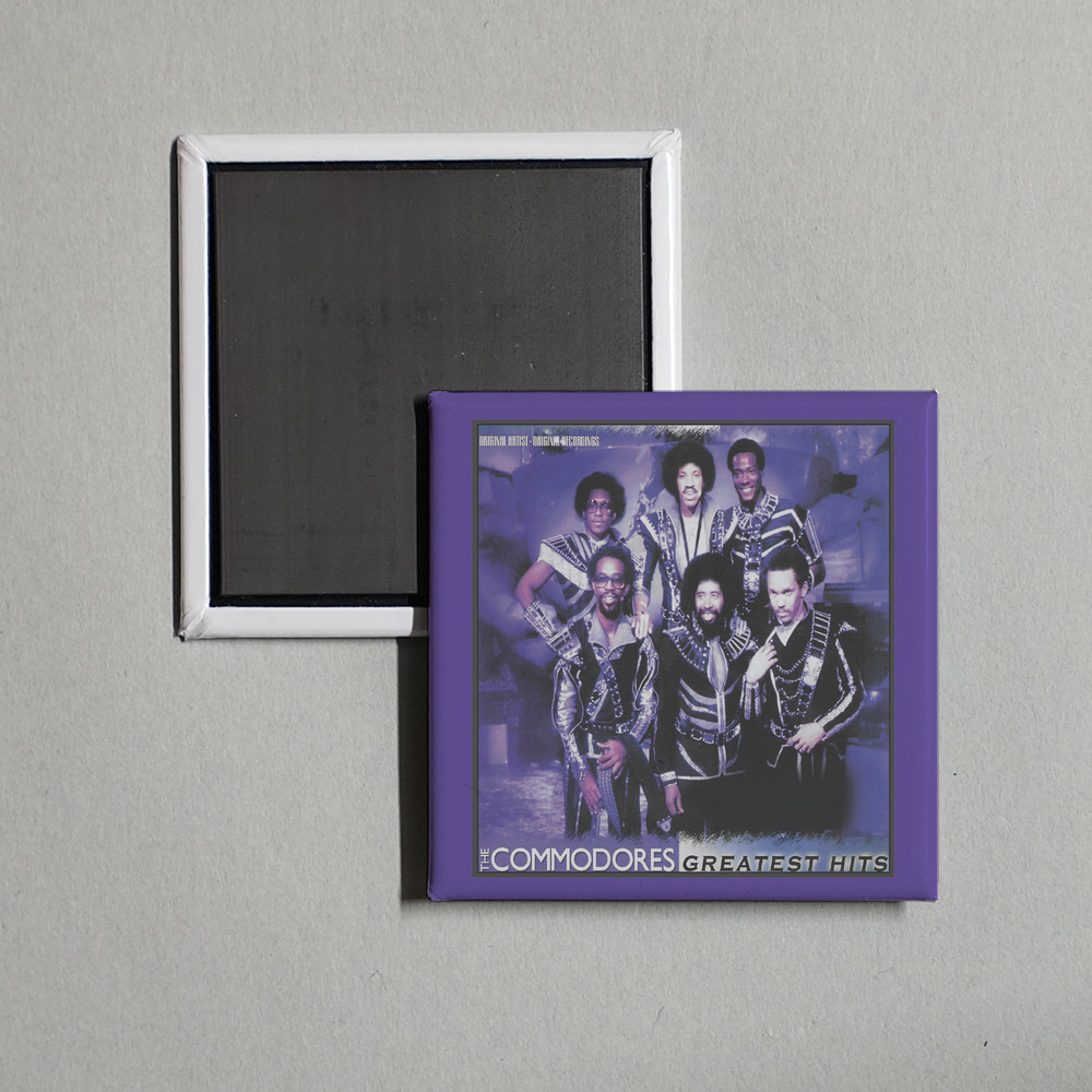 Commodores - Greatest Hits Album Cover Fridge Magnet